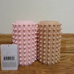 BKR Little Spiked Sleeve Duo In Pout And Malin.